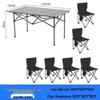 OEING Folding Camping Table and Chair Set