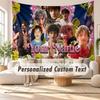 Wandbehang-Tapestry mit individuellem Namen, Benson Boone Dekorative Hintergrund-Tapestry für Wohnheim, Zuhause