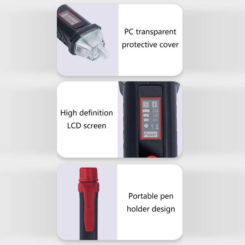 Home Circuit Detection Fault Diagnosis Digital Display Test Pencil Multimeter Electrician Tools Voltmeter Voltage Tester