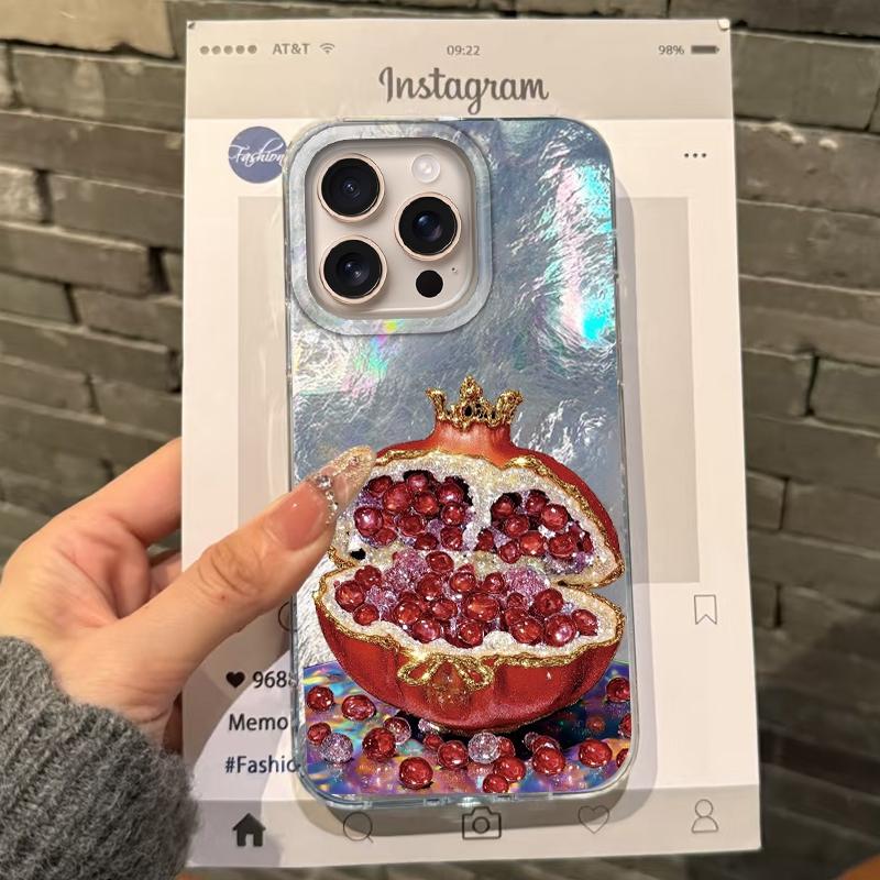 Θήκη Κορίτσια Καρπούζι Για Apple iphone 16pro 16plus 15 16 14 13 Pro Max 16e 12 11 7 8 Plus XR SE Αντικραδασμική Fundas Κάλυμμα