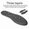 Unisex Breathable Insoles Comfortable Shock Absorbing Foot Pads 1 Pair L (Size 4146)