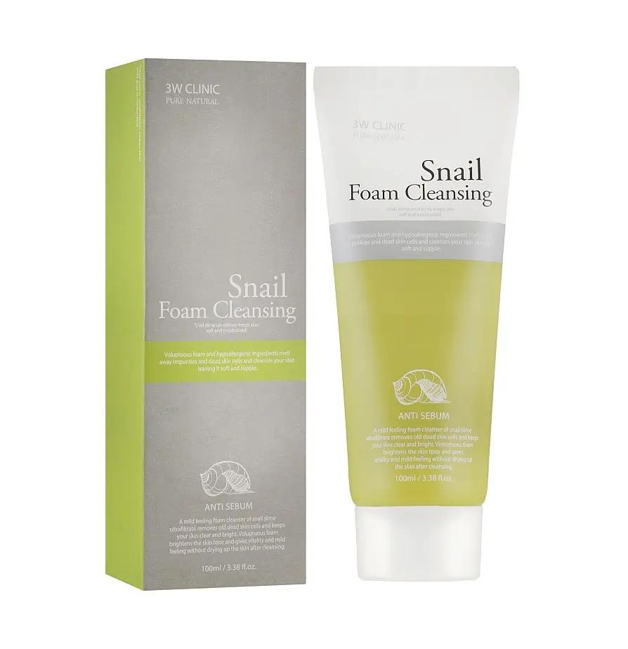 Snail Foam Cleansing 3W Clinic 100 Ml