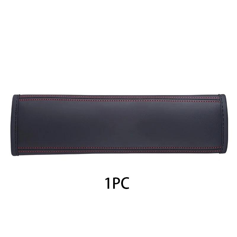 

For Mazda CX 3 1pc Cowhide Car Interior Seat Belt Protector Cover For Mazda CX3 car Auto Accessories темно-зеленого