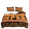 Bed Three-Piece Retro Style Kit Quilt Cover Two-Piece Bedroom