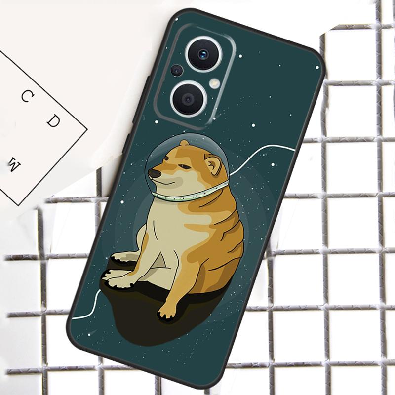 Funny Cheems Doge Phone Case For OPPO Reno 13F 13 12 11 14 F 10 Pro 8T 7 8 Lite OPPO Find X9 X6 X5 X8 Pro Cover
