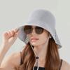 Small Shawl Sun Hat UV Protection Bucket Hat Fashion Sun Protection Hat  Women