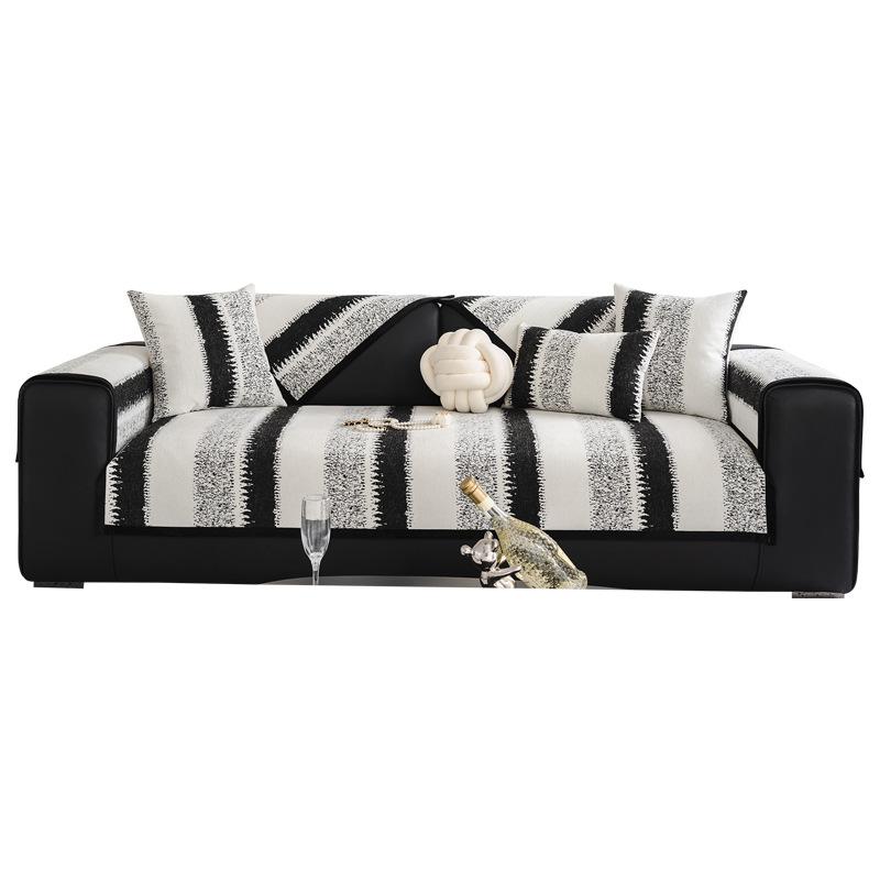 Simple And Modern Chenille Sofa Towel, Light Luxury And High-End Sofa Cover, Universal In All Seasons, Anti-Cat Scratch Sofa Cover