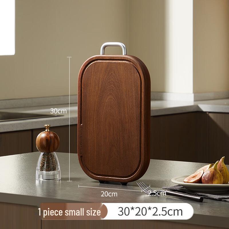 ZISIZ End Grain Double-Sided Wood Cutting Board