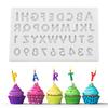 Letters Shape Silicone Cake Fondant Chocolate Molds Decorating Tool