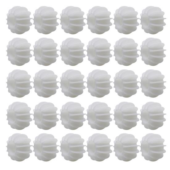 30Pcs Laundry Care Ball Spherical Design Soft Silicone No Harm to Clothes Anti-tangle Laundry Washing Aid