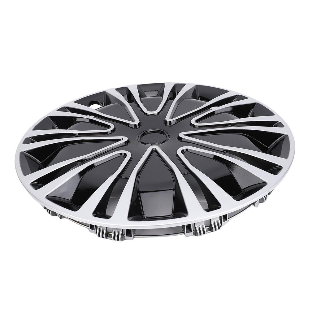 4 Pcs 15in Hubcaps Full Protection Stylish Look Universal Fit Snap On R15 Wheel Rim Cover for Most