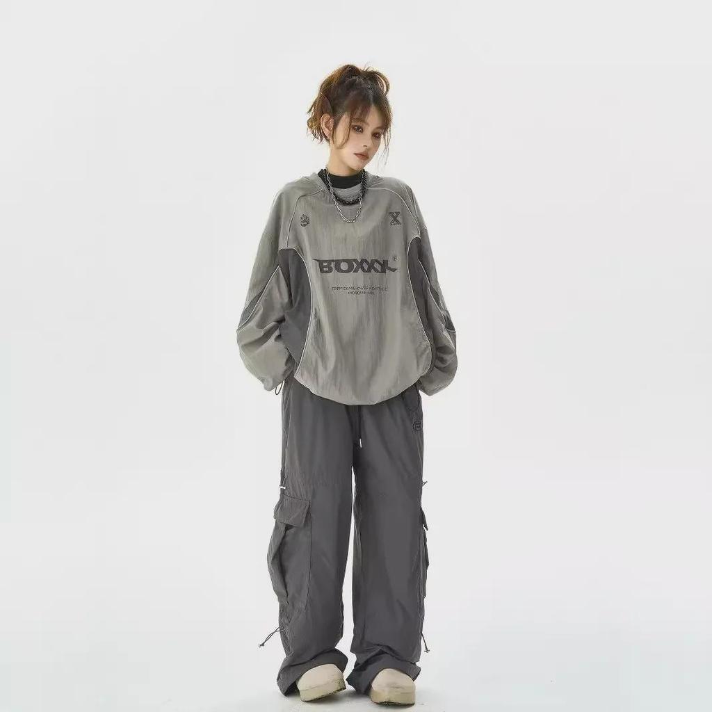 Unisex Wasserdichter Outdoor Sonnenschutz Pullover: Funktionelles Langarmshirt mit lockerem Schnitt für Männer & Frauen
