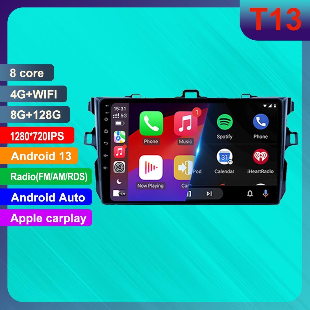 Toyota Corolla 06-13 Android GPS Navigation with Bluetooth, Reversing Camera, CarPlay