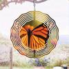 10 Inch Hanging Wind Spinner with 360 Degree Hook for Balcony Garden Decor Spring Summer Outdoor Decoration