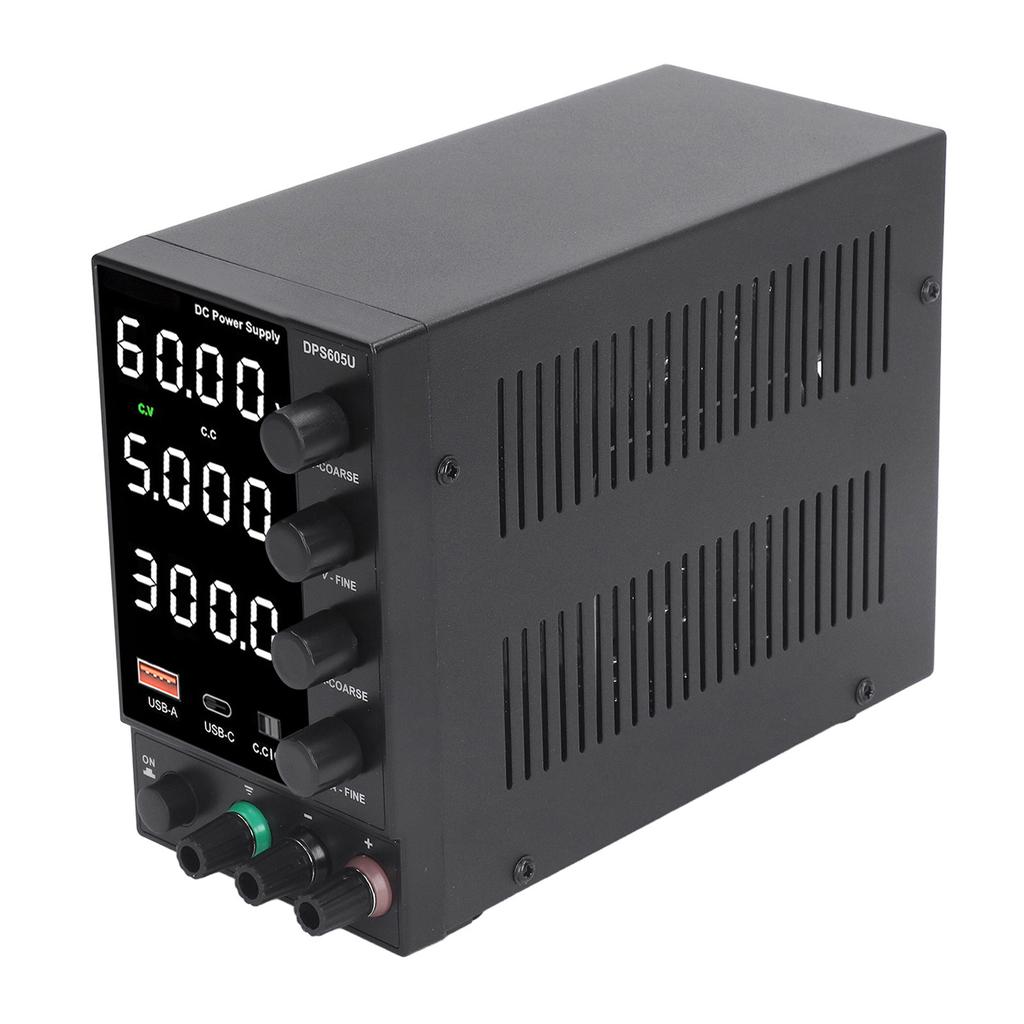 DC Power Supply Variable 300W 0‑ 0‑5A Output Encoder Adjustment LED Display Adjustable Power Supply