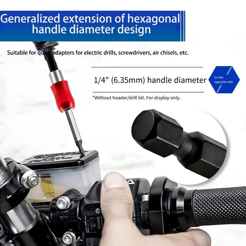 Magnetic Ball Bearing Socket Extension Rod High Strength Carbon Steel Extended Reach Adapter Tool For Professional Mechanics