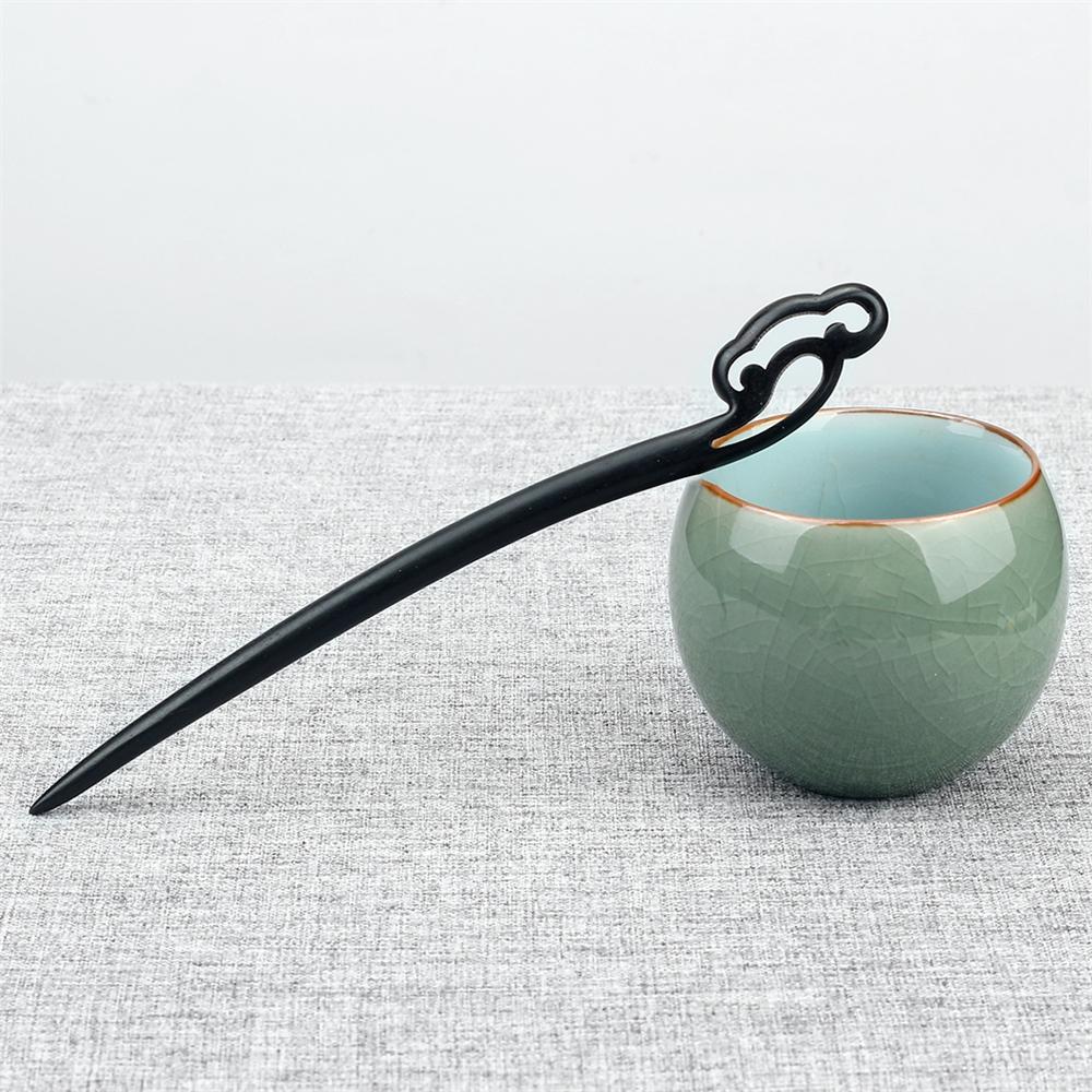 34 Styles Natural Black Sandalwood Hair Sticks High Quality Hairpin for Women Girls Antiquity Chopstick Shaped Hair Clip Jewelry