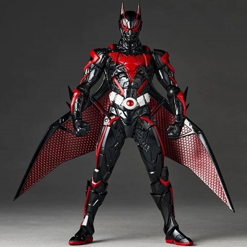 New Future Bat Amazing Yamaguchi Red And Black Color Scheme Movable Wings Puppet Anime Action Figures Model