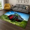 3D Car Mat, Tractor, Truck Series, for Living Room, Sofa, House, Bedroom, Doormat, Kitchen Decoration