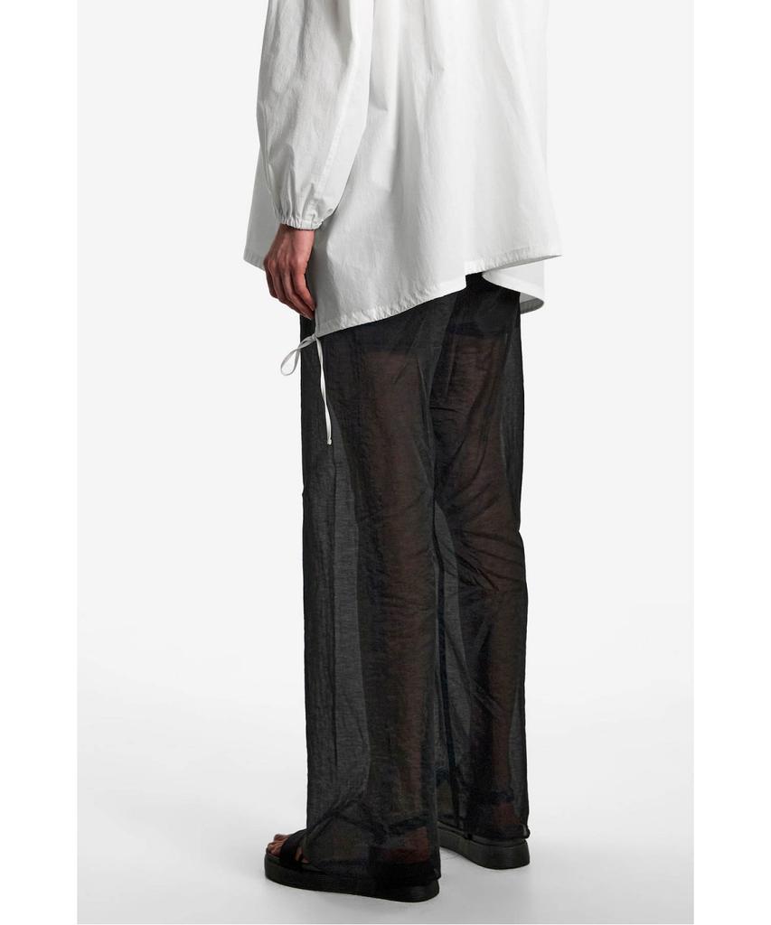Jaa [Jaah] Women'S Sheer Wide Pants_Black