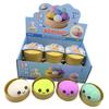 Colorful Dumpling Squishes Stress Balls Reusable Low Rebound Decompression Toys Dough Ball Unique Home Decoration Gifts