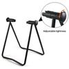 Support de présentoir de vélo pliable universel Support de réparation de moyeu de roue en triangle Béquille pour stationnement vertical Accessoires de vélo