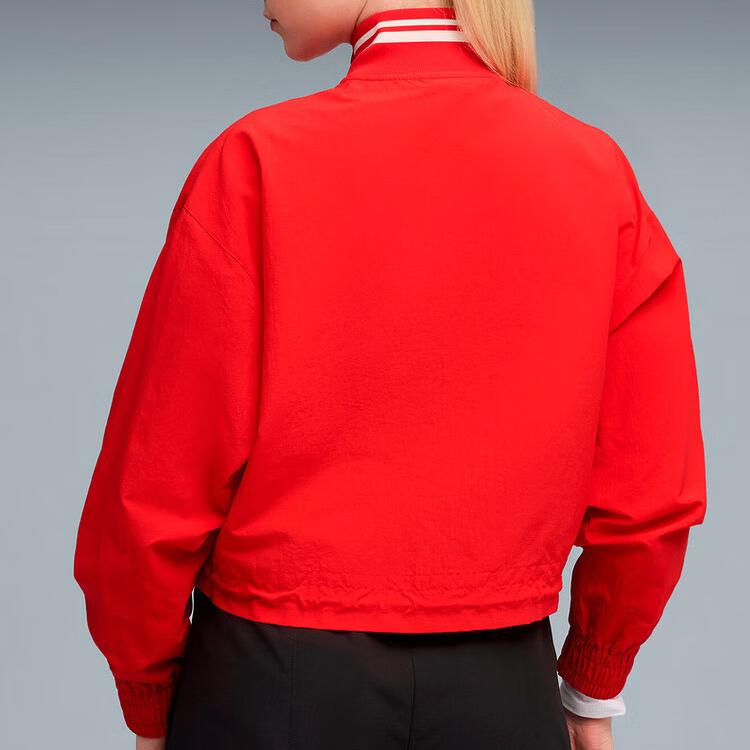 Puma Stand Collar Zipper Fashion Long Sleeve Jacket Women jackets 633998-11