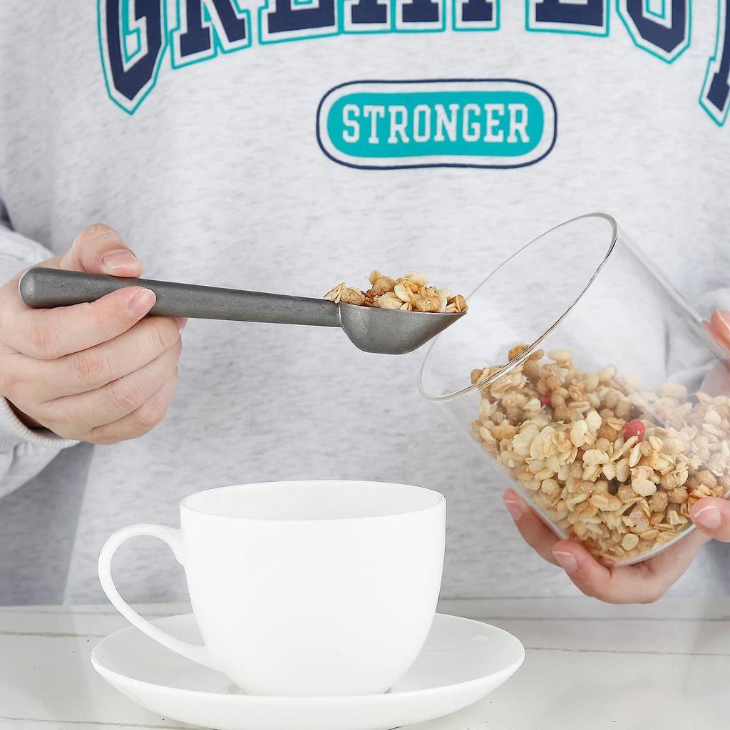 Easyworkz Stainless Steel Long Handle Coffee Scoop 7g Measuring Spoon [Vintage]
