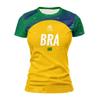 HORKÝ VÝPRODEJ DÁMSKÝ Brazílie VNL Volejbalový dres UNISEX Dospělý Vrchní díly Pánské Kulatý výstřih Krátký rukáv Lehký Sportovní dres Tričko