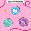 SUGAR POP 4 in 1 Lip Twist Stackable Satin Matte Lipstick Travel Friendly Multi Use Makeup Set 6.4g Bare Perfection