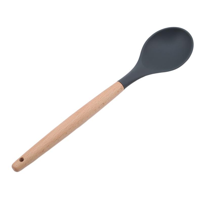 Wooden Handle Silicone Kitchenware