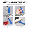 300W Electrical Mini Heat Gun Handheld Hot Air Gun with 300PCS Heat Shrink Butt for DIY Craft Embossing Shrink Wrapping PVC
