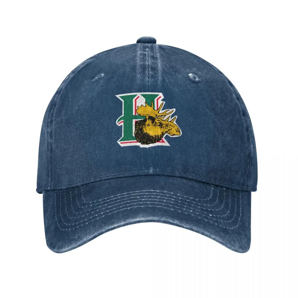 Halifax Mooseheads t Baseball Cap sun hat Luxury Unisex Hat Dropshipping Luxury Cap Caps Women Unisexs