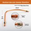Compact Oil-Free Silent Air Compressor Kit with Elbow, One-Way Valve, Pressure Switch, Aluminum Tube, and Copper Intake Tube