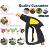 New M22 Socket Washer Spray Gun High Pressure 5 Nozzle Snow Foam Gun Adjustable Car Washer Spray Nozzle Car