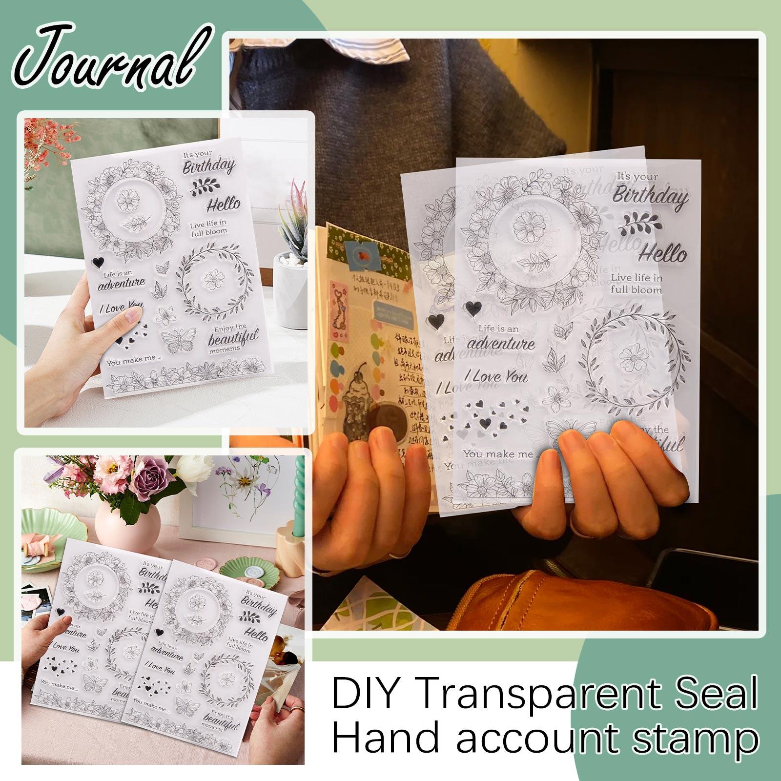 Transparent Seal Planner, Seal, And Seal Knife Mold Set One Size