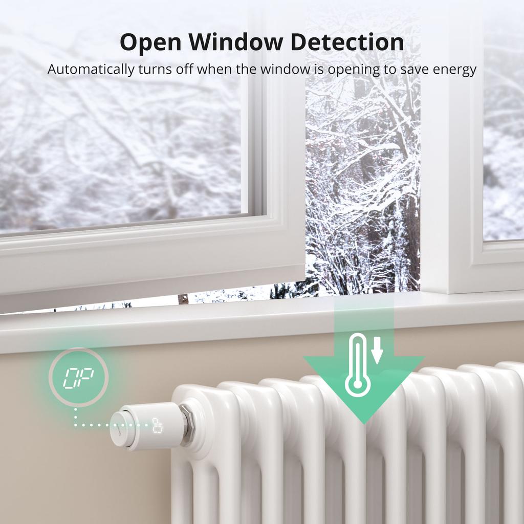 SONOFF TRVZB Thermostatic Radiator Valve Smart TRV Zigbee Thermostat Actuator Temperature Heater Control Support Alexa ZHA 2mqtt