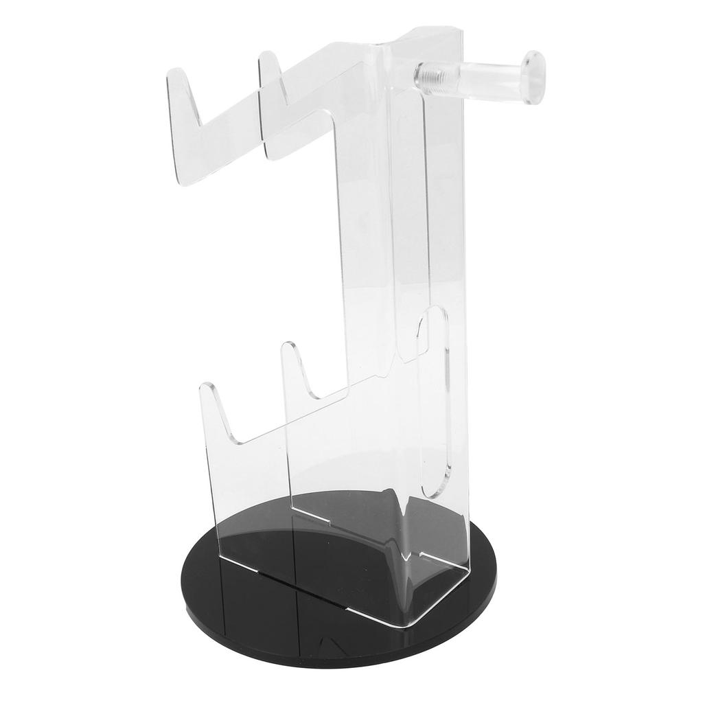 Game Controller Holder Acrylic Stable Space Saving Headset Controller Stand for Desktop Gift