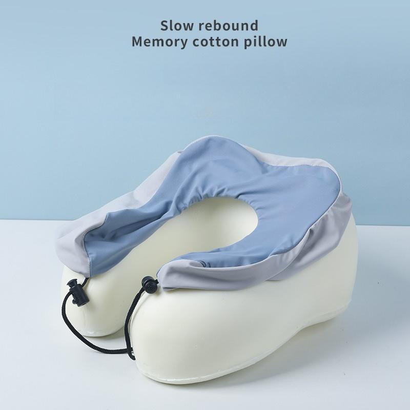 Pillow Portable U-Shaped Neck Pillow for Adults Ergonomic Travel  Office Nap Support Comfort for Neck Protection Neck  The Pillowcase Is Removable