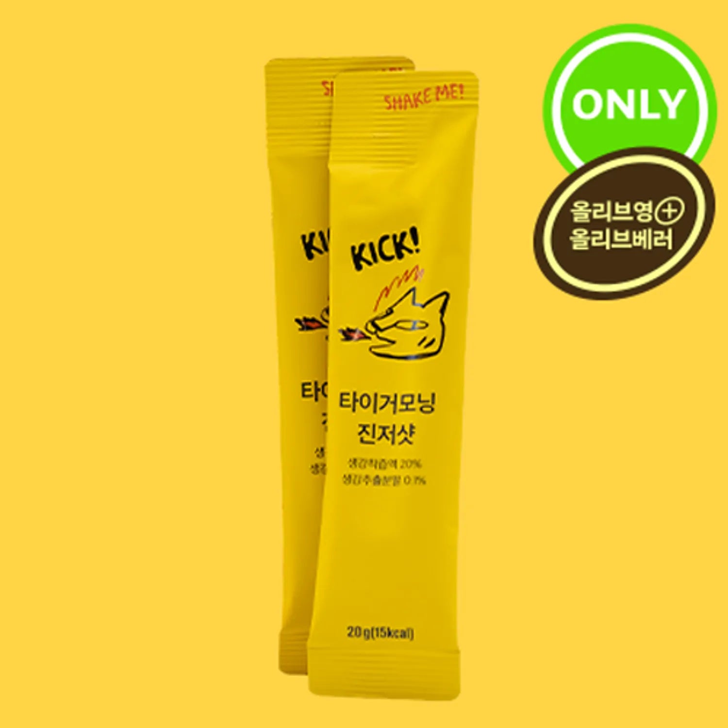 Tigermorning Ginger Shot Stick 20g 1ea 20g