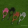 1Pc Golf Gloves Holder With Carabiner Golf Gloves Stretcher Golfer Tool Gear Gloves Rack Hanger Golf Supplies Accessories