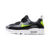 Air Max Tiny 90 Synthetic Leather Velcro Cushioning Low Top Running Shoes Kids Sneaker Cool-Grey Yellow 881927-019