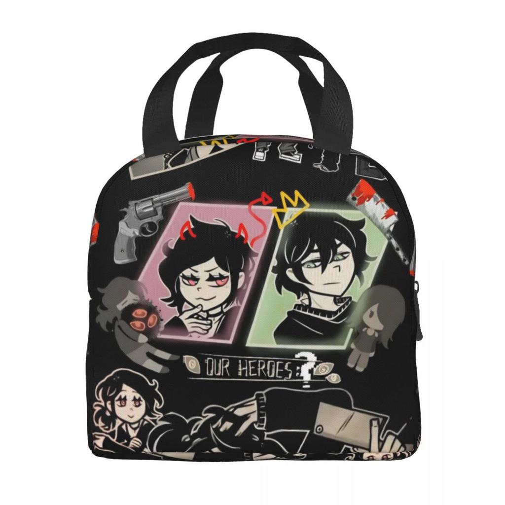 The Coffin Of Andy And Leyley Games Thermal Insulated Lunch Bags Portable Food Bag Container Cooler Thermal Lunch Boxes