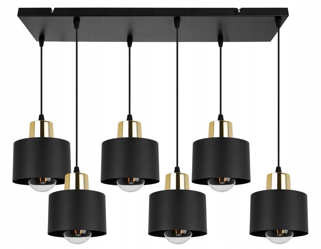 MODERN CEILING HANGING LAMP BLACK LED LAMP