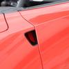 Glossy Black Exterior Door Handle Bowl Cover Trim for Corvette C7 2014-
