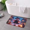 1PC HALLOWEEN Pattern Kitchen Rug Non-Slip Door Mat Pop design Bathroom Rug Bath Mat Carpet for Home Sink Laundry Decor