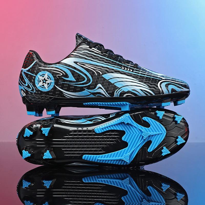 Non Slip Cleated Football Soccer Training Sports Shoes For Kids Youth And Adults
