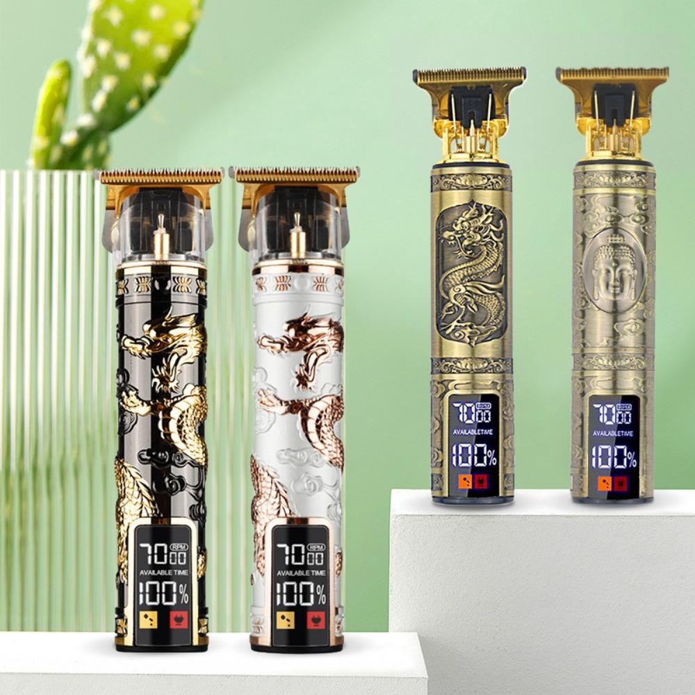Dedicated To Digital Display Haircut Large-screen Faucet Haircut LCD Display Electric Push-cut Hair Artifact