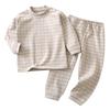 Pijama Térmico de Terciopelo para Niños: Pijama Cálido Otoño/Invierno para Niños y Niñas - Conjunto de Camiseta y Pantalones