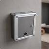 Metal Suggestion Box Lockable Wall Mounted Feedback Office Accessory with
